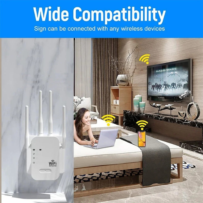Outdoor WiFi Signal Amplifier for Gardens and Patios