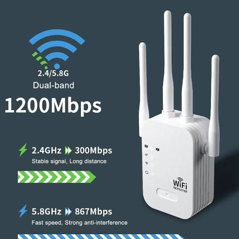 Outdoor WiFi Signal Amplifier for Gardens and Patios