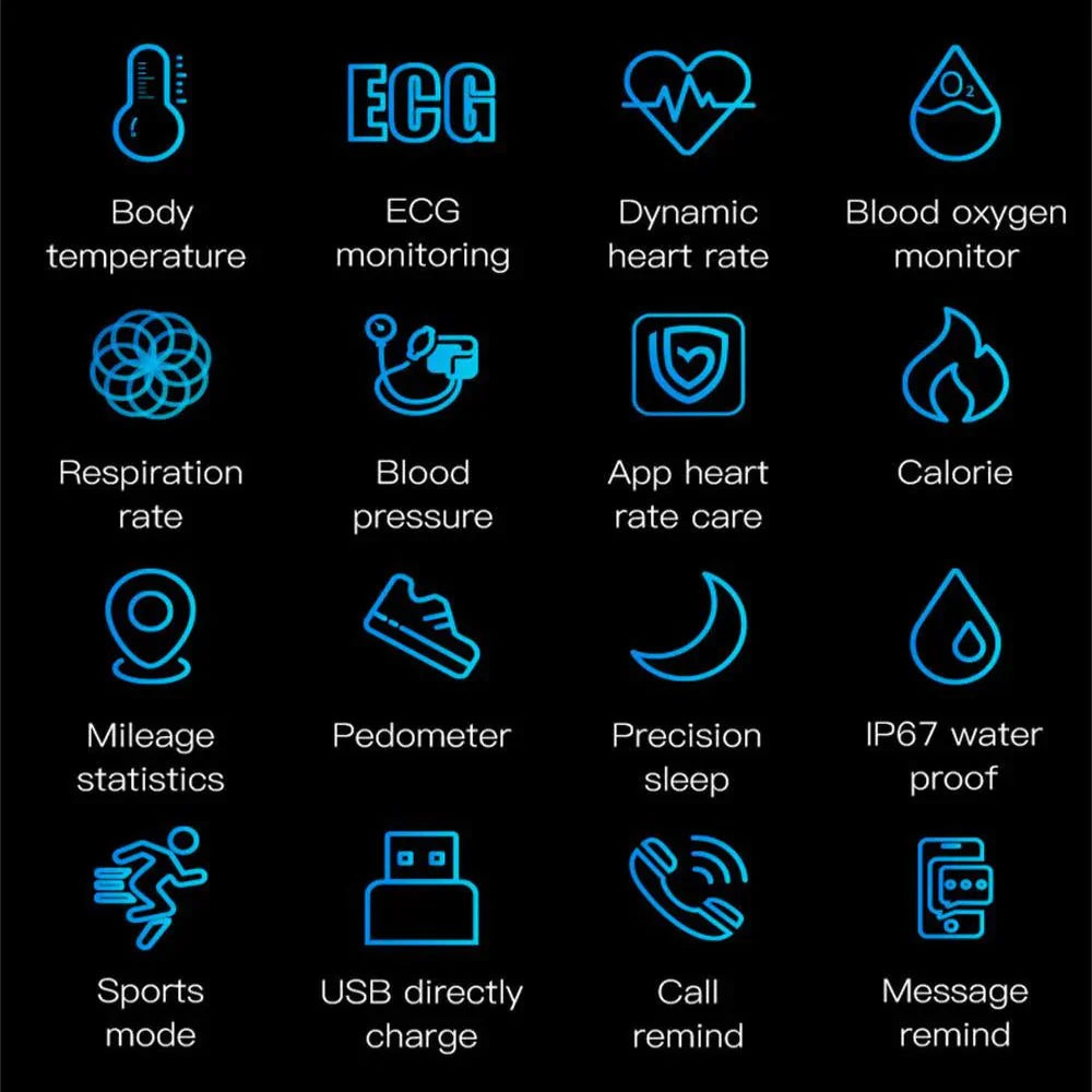 HealthTrack Pro: Advanced Smartwatch with ECG & Sleep Insights