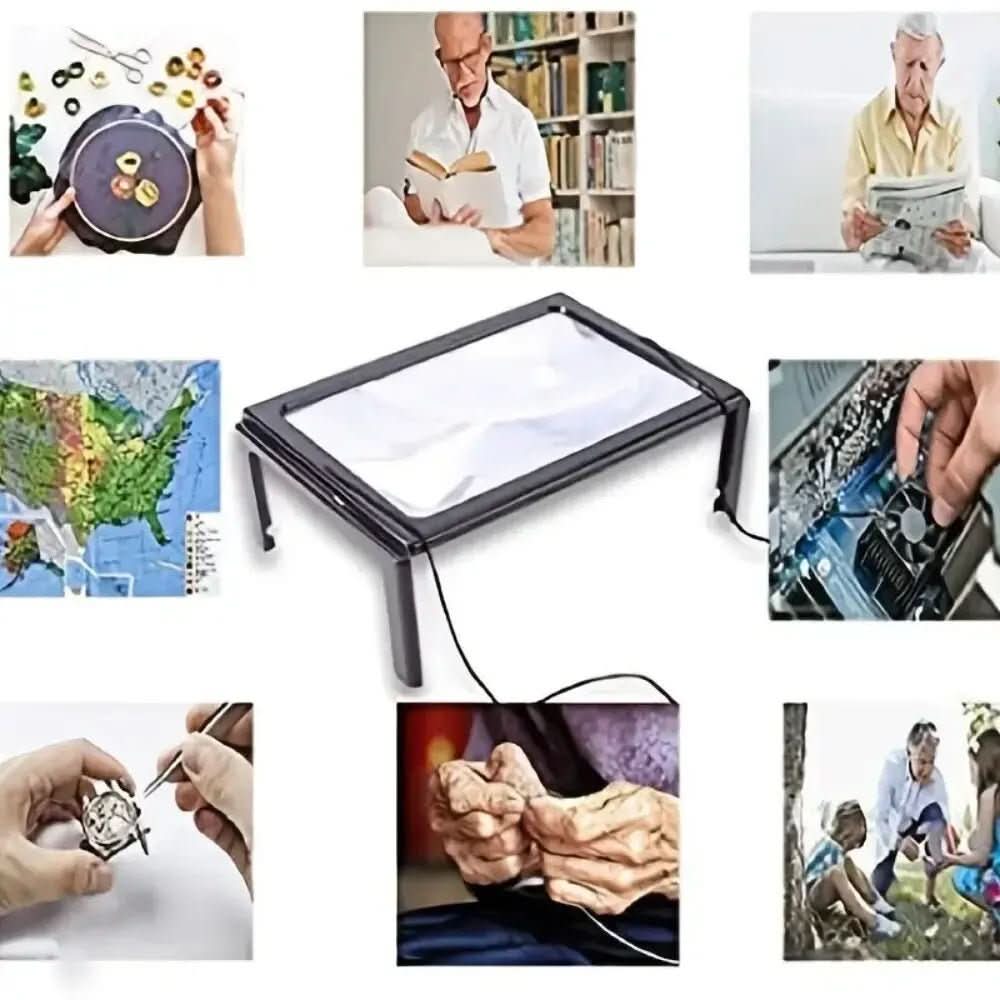 Compact Lens Magnifier for Enhanced Visual Clarity