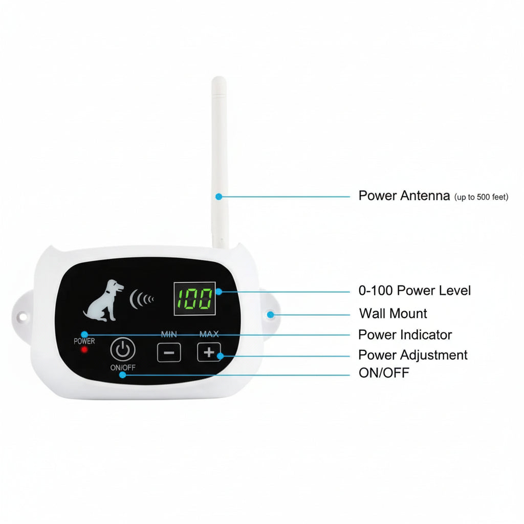 Flexible Wireless Boundary System with Tone and Vibration Alerts