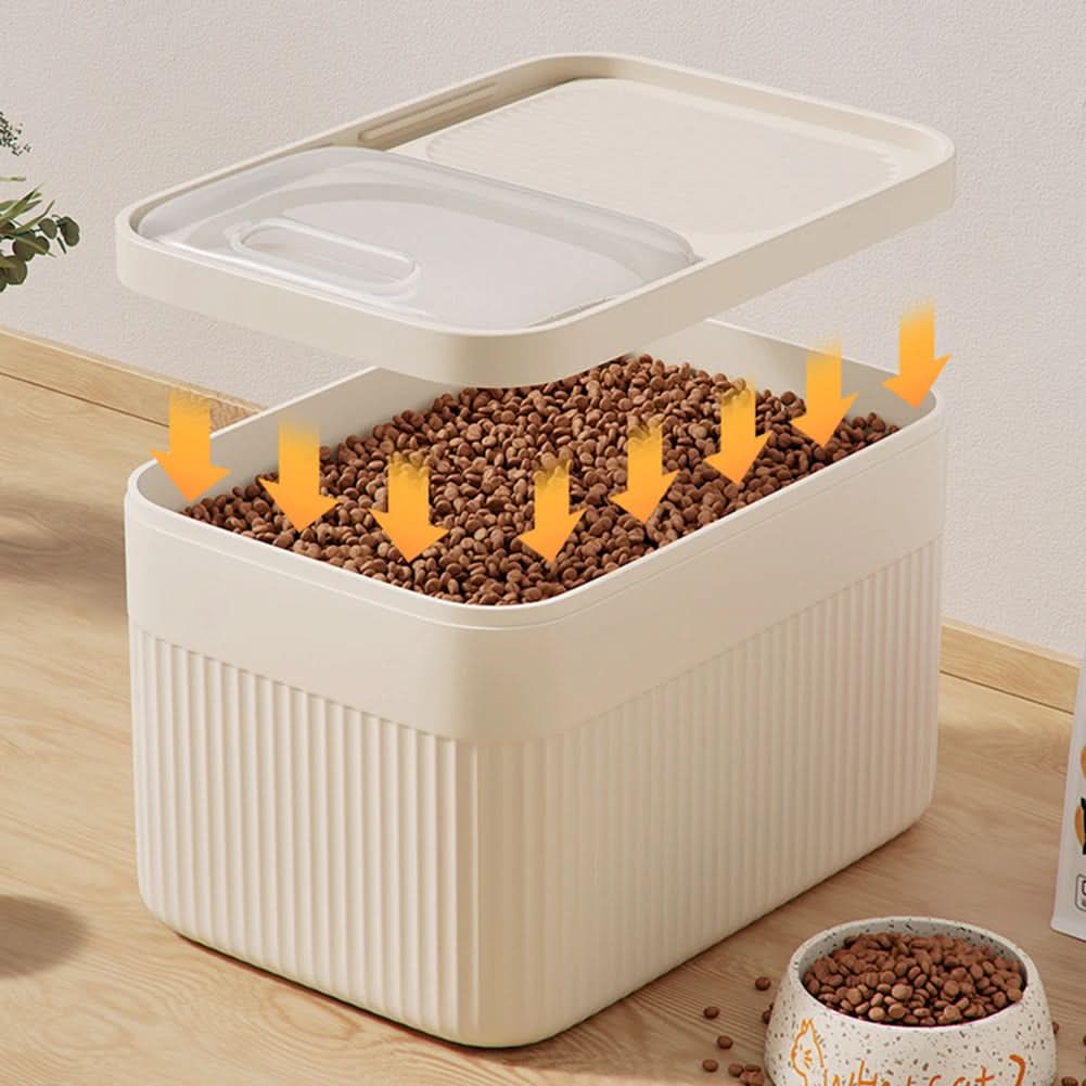 Pet Food Storage Container for Dogs and Cats – Freshness Keeper