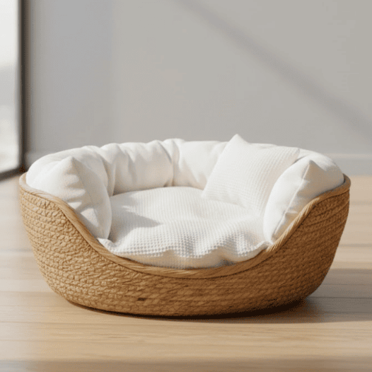 Sustainable Cat Resting Lounge with Soft Cotton Fabric