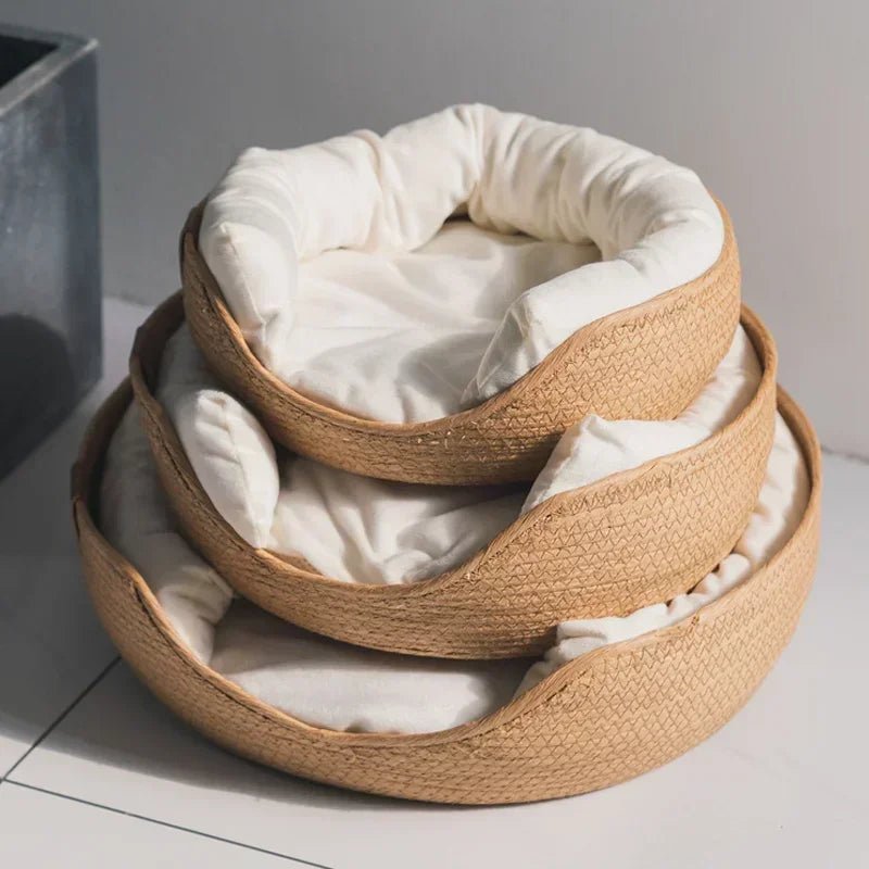 Sustainable Cat Resting Lounge with Soft Cotton Fabric