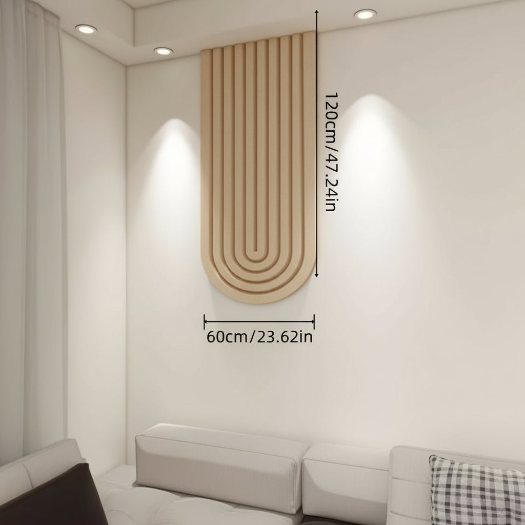 FeltWave – Stylish Curved Organizer Board for Your Wall