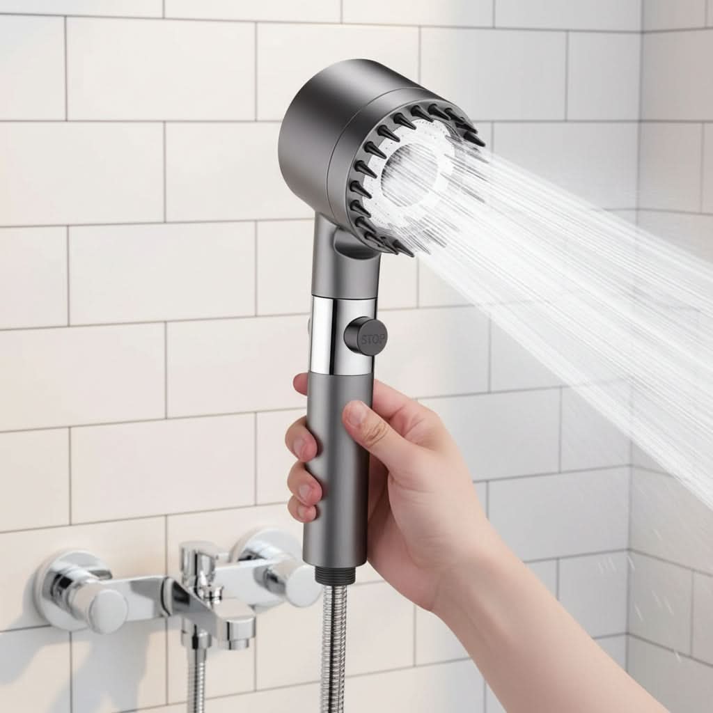 Water Filtration Shower Head – High-Pressure Design