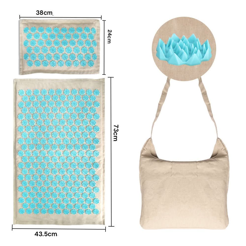 Natural Relaxation Acupressure Mat Made of Cotton