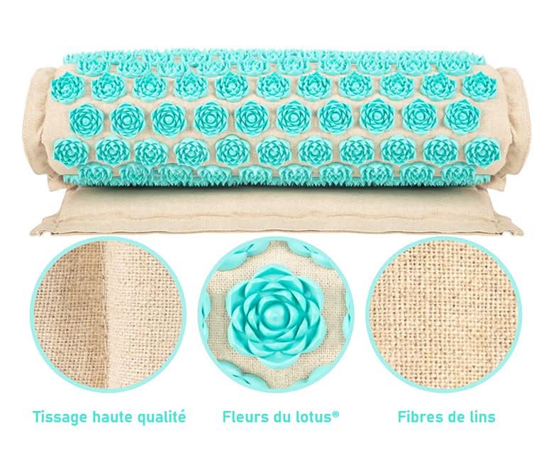 Natural Relaxation Acupressure Mat Made of Cotton