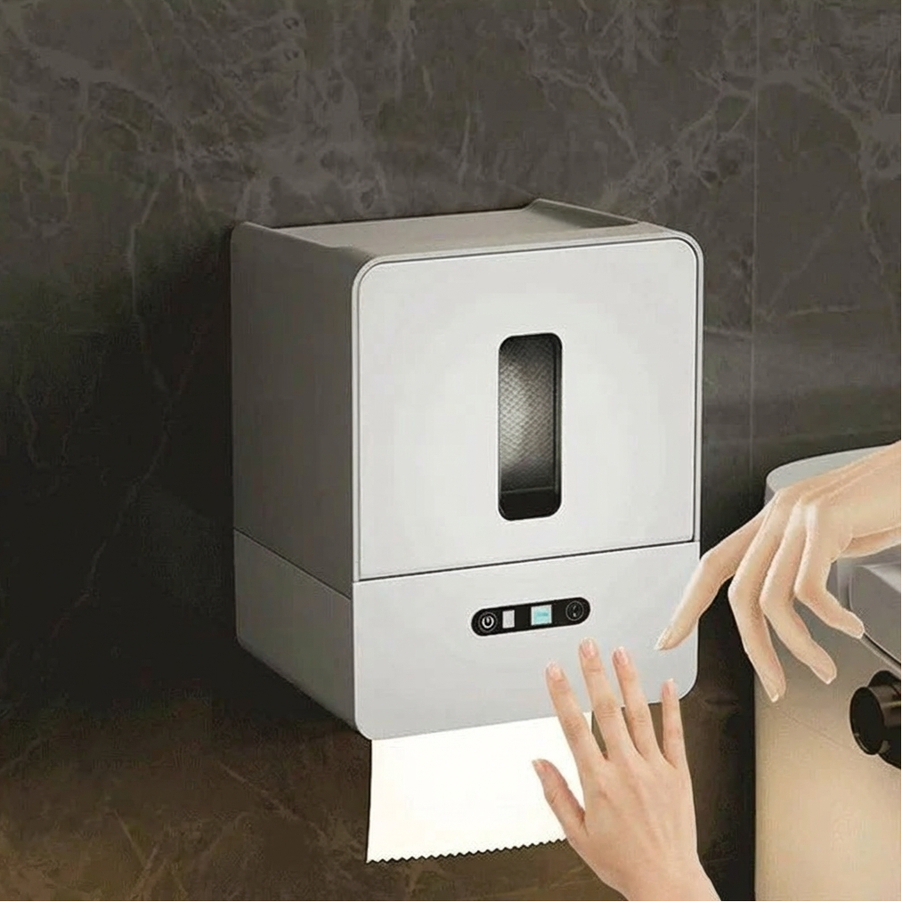 Smart Touchless Paper Towel Dispenser with Adjustable Settings