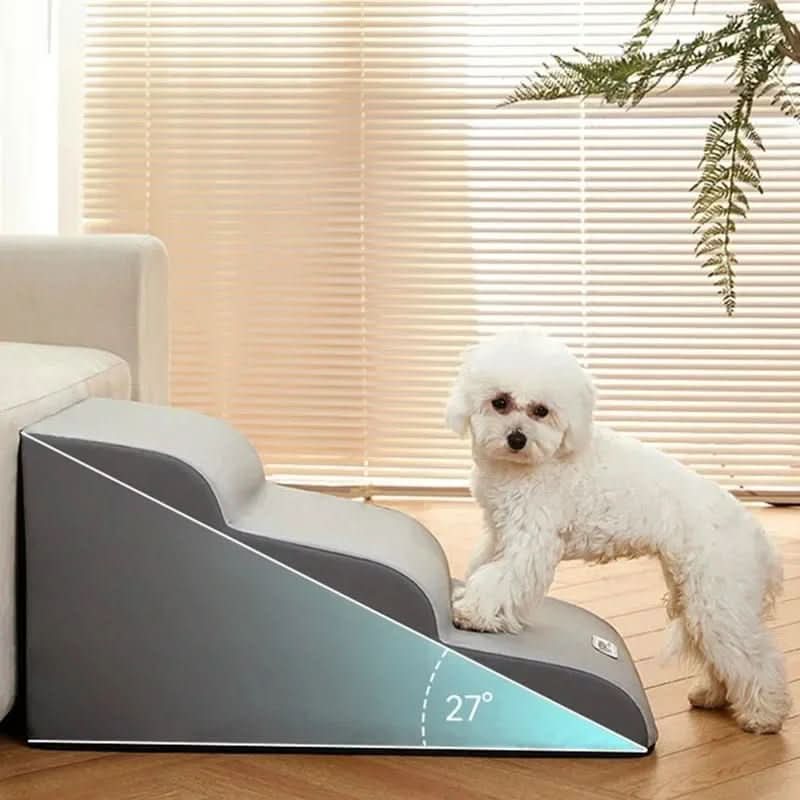 Stylish Pet Steps for Safe Elevated Access to Furniture
