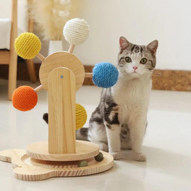 PawSpin - Interactive Cat Exercise Wheel for Fun and Fitness