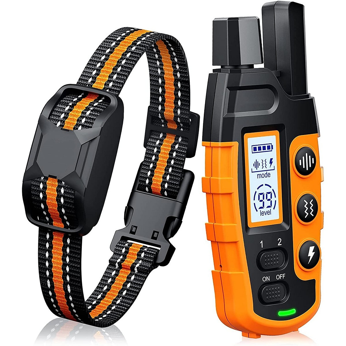 Long-Range Waterproof Dog Training Collar with Custom Modes