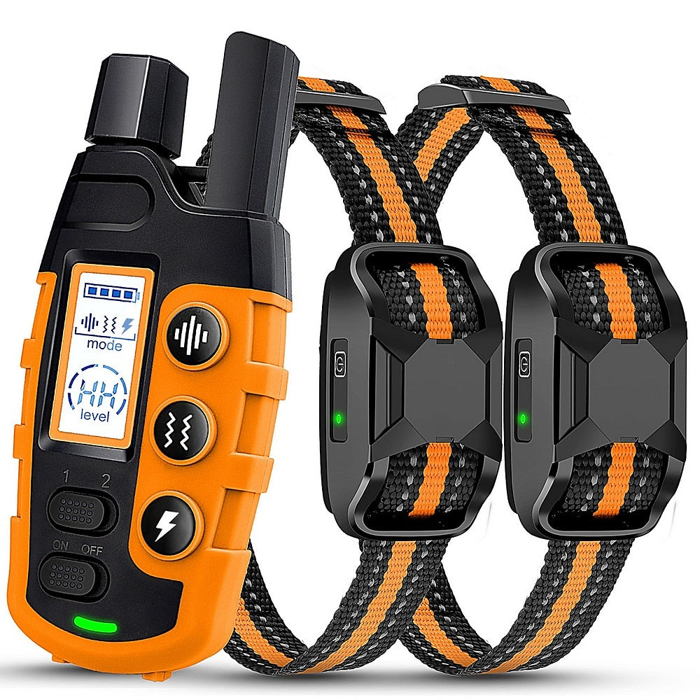 Long-Range Waterproof Dog Training Collar with Custom Modes