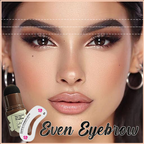 Eyebrow Stencil and Stamp Set for Perfect Shaping
