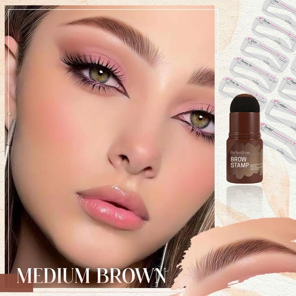 Eyebrow Stencil and Stamp Set for Perfect Shaping