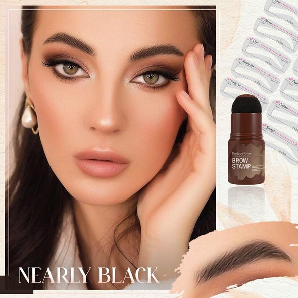 Eyebrow Stencil and Stamp Set for Perfect Shaping