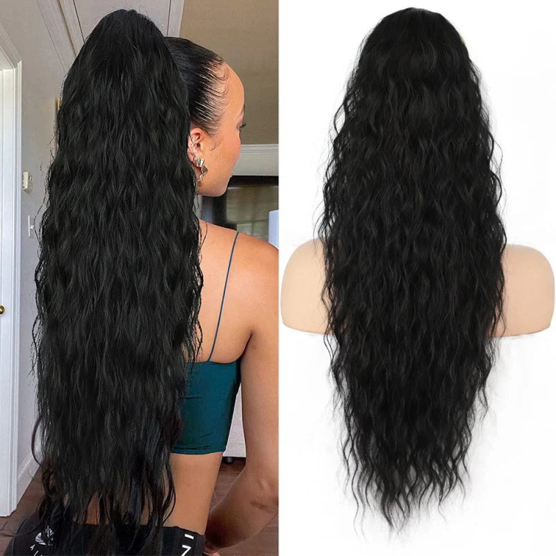 Clip-in Ponytail Extension | Instant Volume Effect | VoluStyle