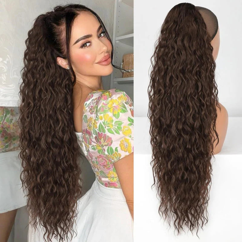 Clip-in Ponytail Extension | Instant Volume Effect | VoluStyle