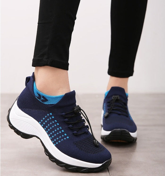 Orthopedic Shoe for Plantar Fasciitis Relief | Wide Toe Box Mesh | Non-Slip Hallux