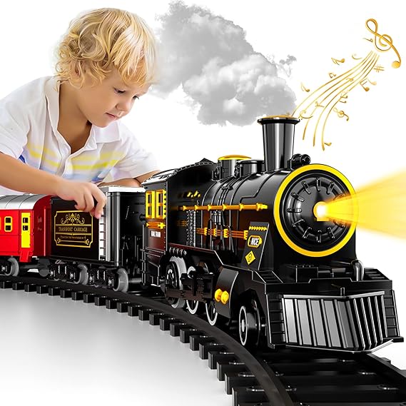 Timeless Adventure: Classic Railway Set for Kids
