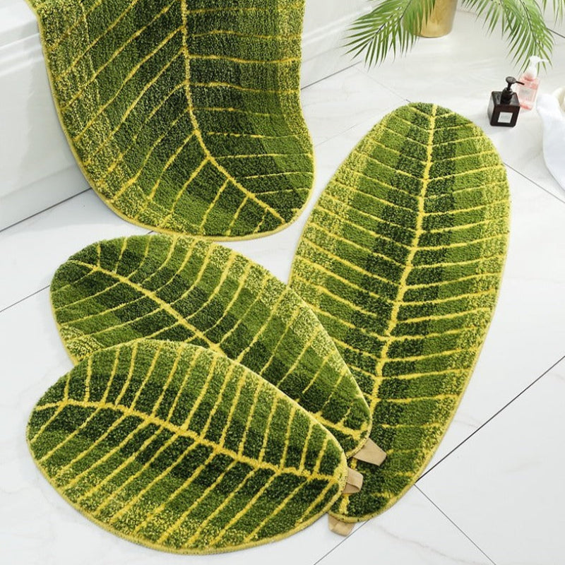 Tropical Oasis Bath Mat – Ultra-Soft Microfiber Non-Slip Rug