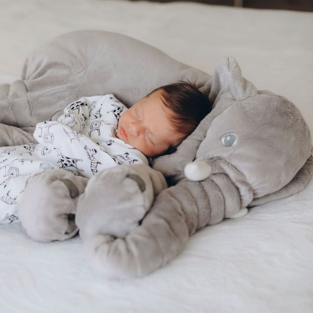 Cozy Soft Elephant Pillow - Plush Comfort for Home Decoration