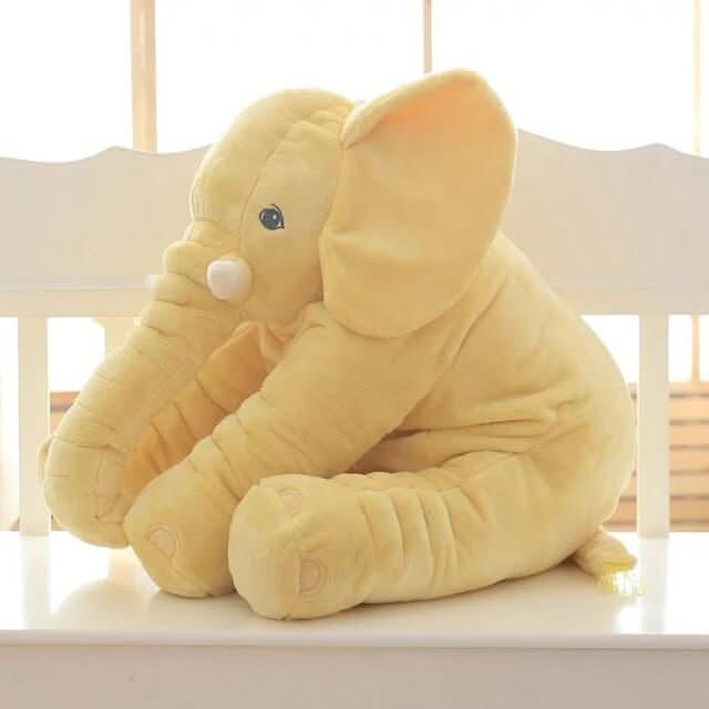Cozy Soft Elephant Pillow - Plush Comfort for Home Decoration