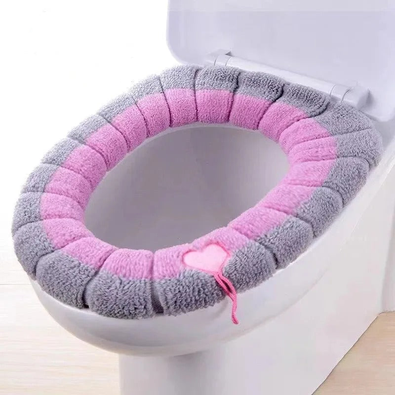 Cozy Toilet Seat Cover Mat – Warm, Washable, Universal Design