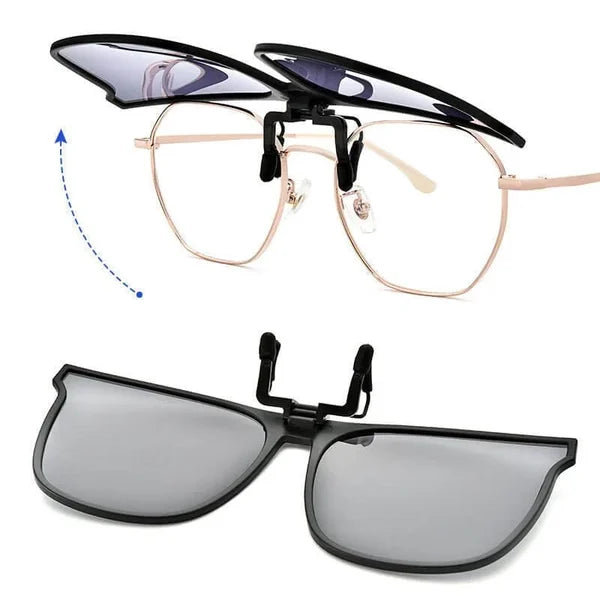 Polarized Sunglasses with Clip-On Prescription Lenses | UV400 Protection