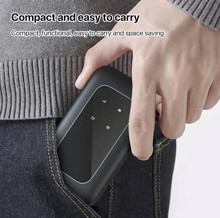 Compact 5G Mobile Wi-Fi Hub for Fast Internet on the Go