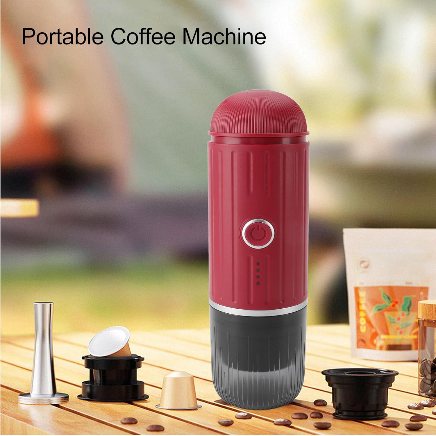 Travel-Ready Espresso Brewer with USB-C Charging & Self-Heating