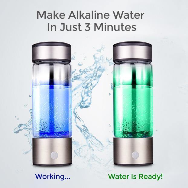 Rechargeable Hydrogen Infuser Bottle for Healthier Hydration