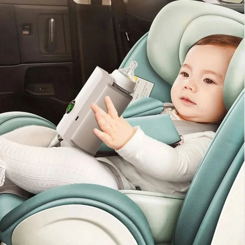 Portable Baby Bottle Warmer for Travel – 6-Speed Adjustable Heating