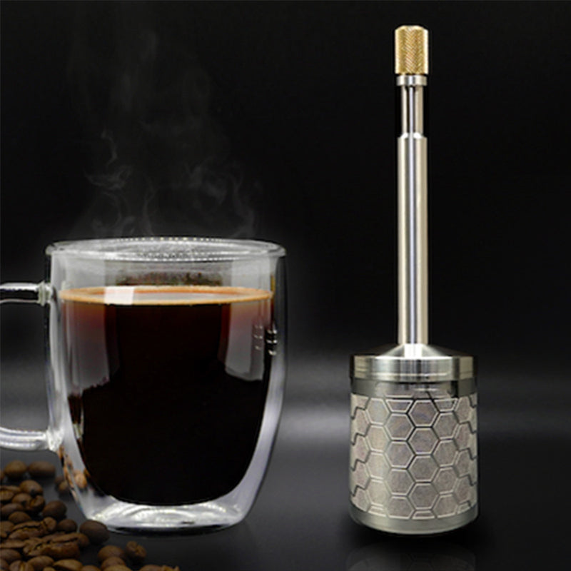 Travel-Friendly Stainless Steel Brew Master for Coffee & Tea