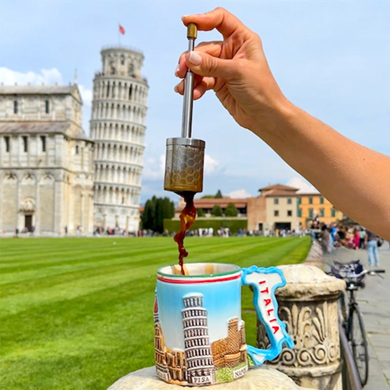 Travel-Friendly Stainless Steel Brew Master for Coffee & Tea