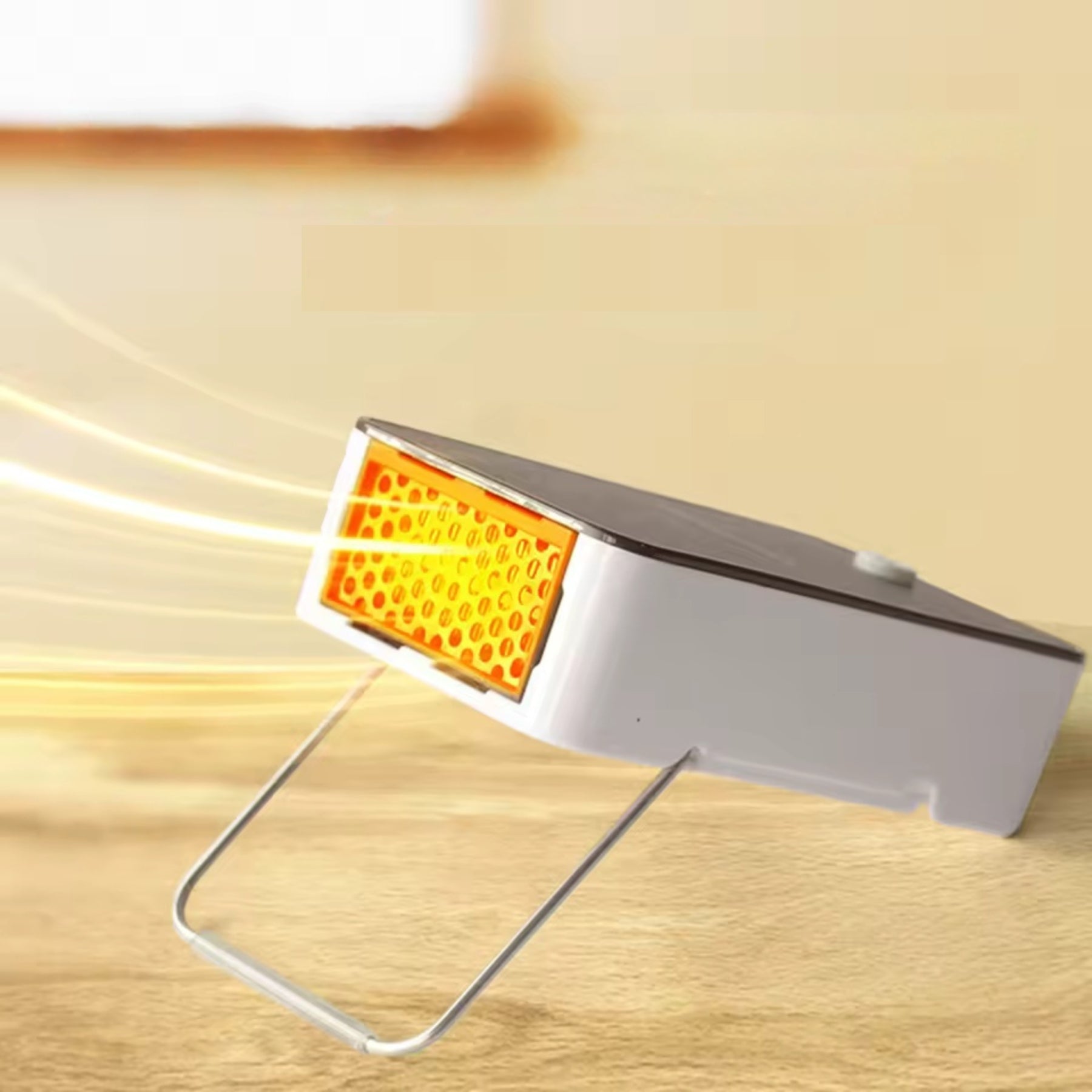 Compact Electric Hand Heater with Adjustable Stand