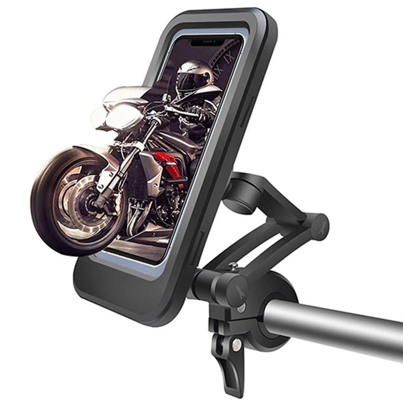 Universal Waterproof Touchscreen Bike Mount for Power Banks