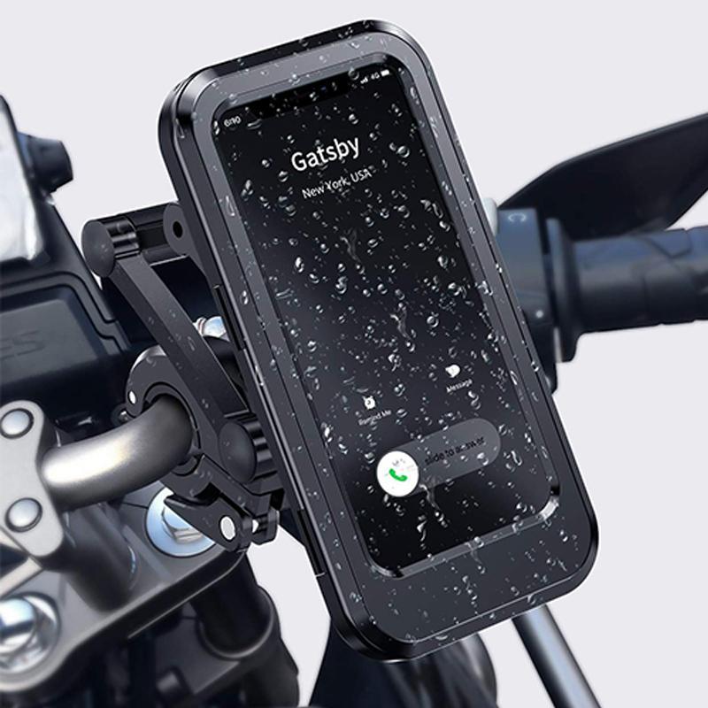 Universal Waterproof Touchscreen Bike Mount for Power Banks