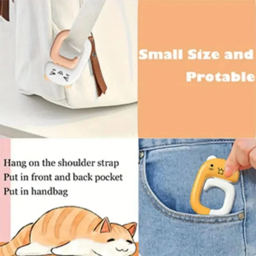 Pink Handbag Hook for Tables and Desks – Practical Accessory