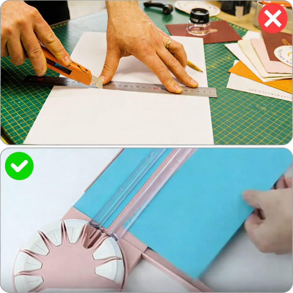 12-in-1 Cutting System | Ergonomic Precision Cutter | Non-Slip Design