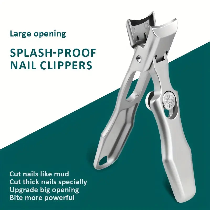 Ultimate Nail Clipper for Thick Nails with Wide Opening and Comfort Grip