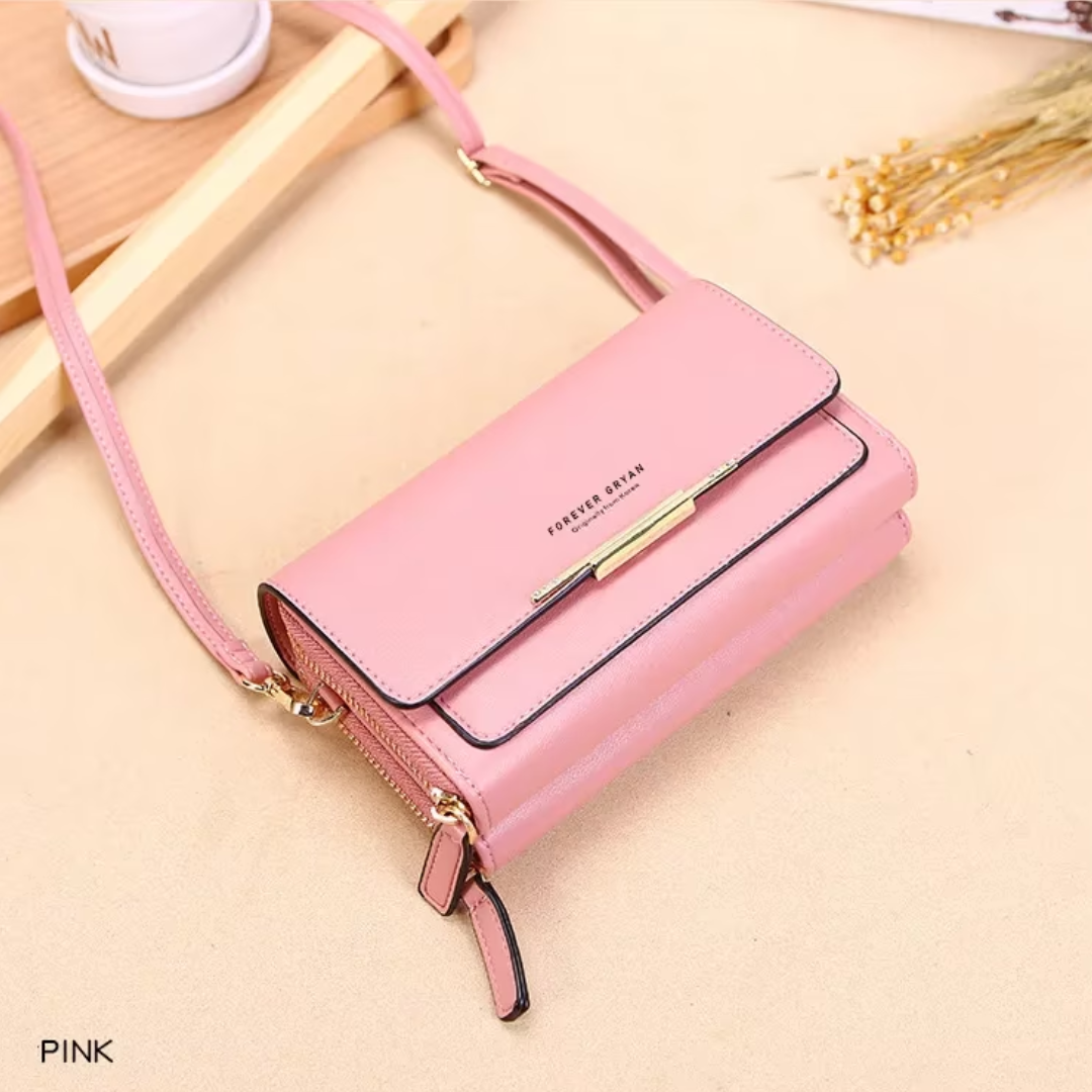 Chic Leather Crossbody Bag for Effortless Style and Function