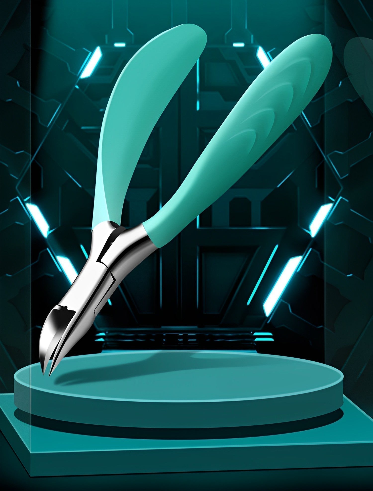 Ergonomic Nail Clippers for Thick Toenails - Precision Design