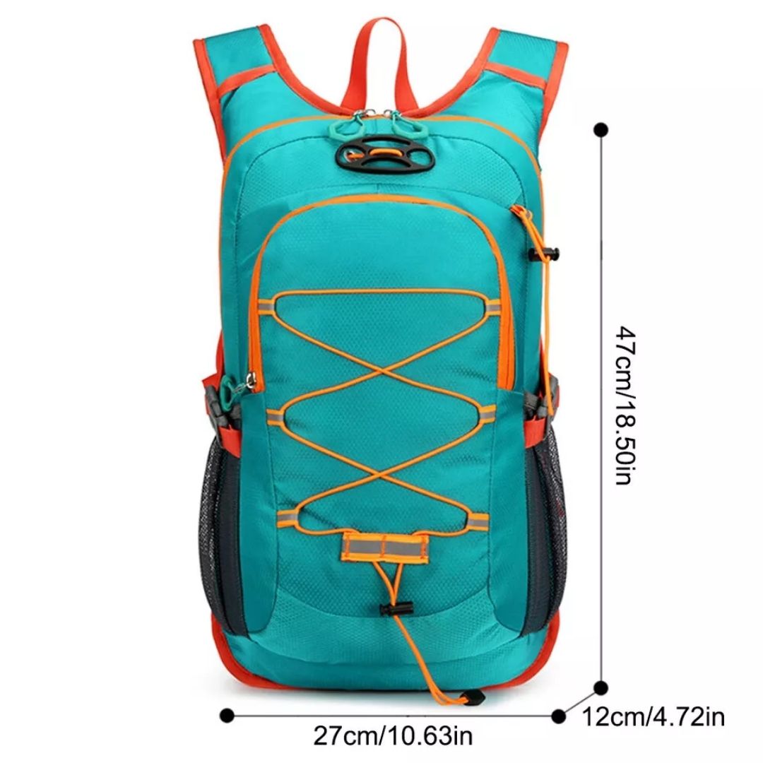 All-Weather Cycling Backpack with Breathable Support