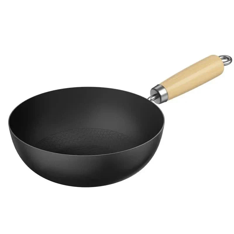 Everyday Family Cooking Deep Wok for Kitchen Use