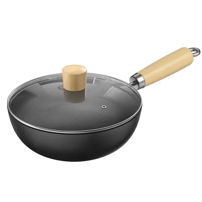 Everyday Family Cooking Deep Wok for Kitchen Use