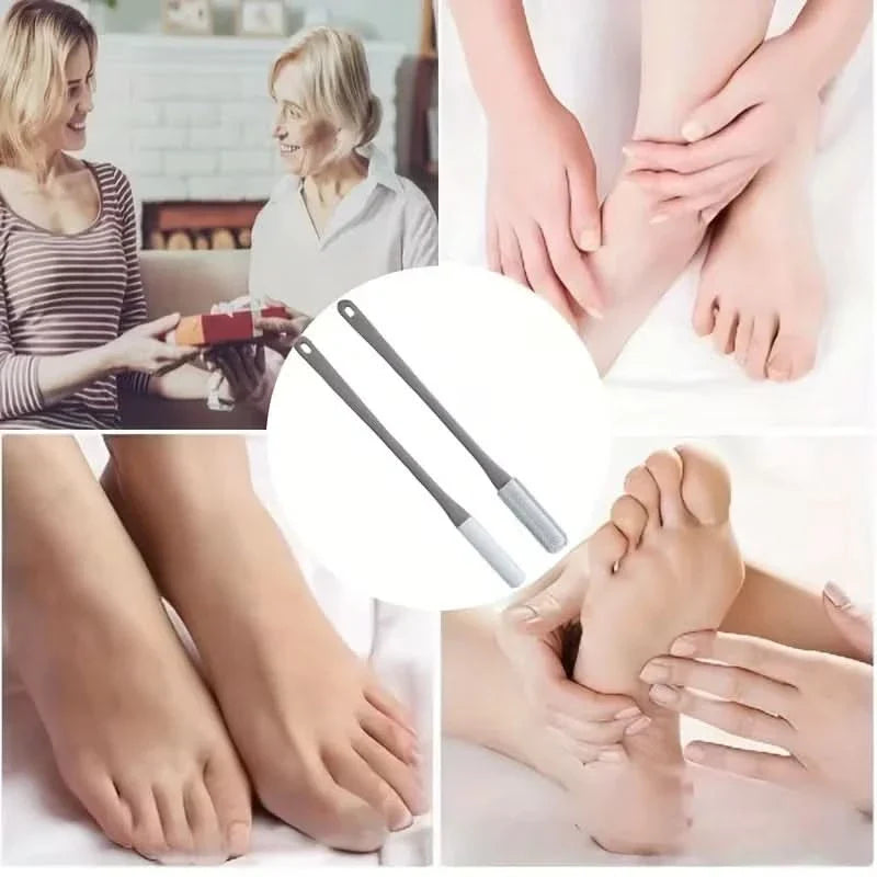 Gentle Exfoliating Foot Scrub Brush for Soft Skin Care