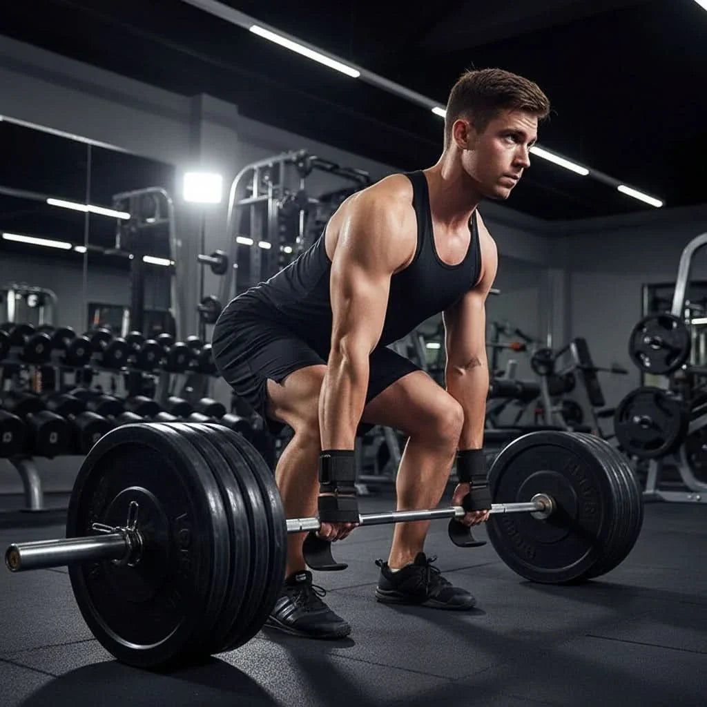 Non-Slip Hook Straps for Strength Training and Fitness Activities