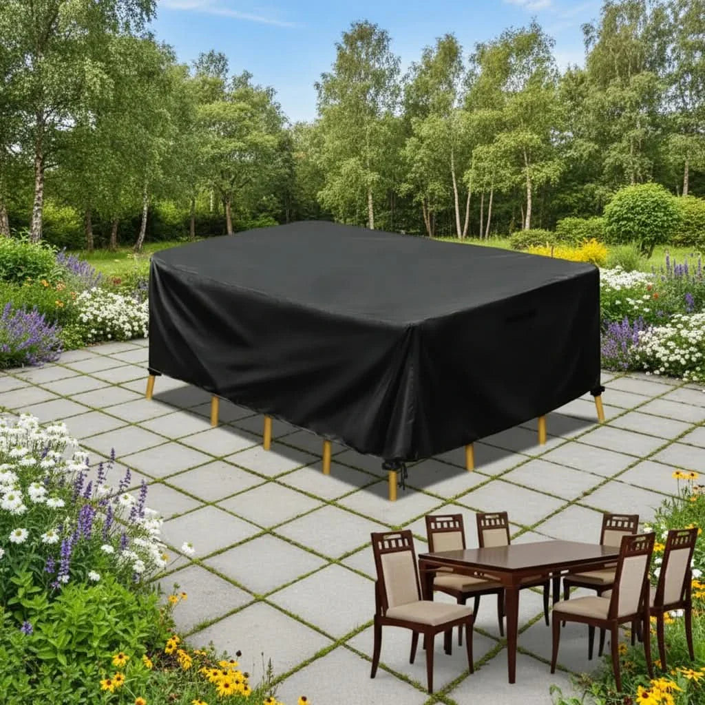 All-Weather Outdoor Sofa and Chair Cover for Weatherproofing