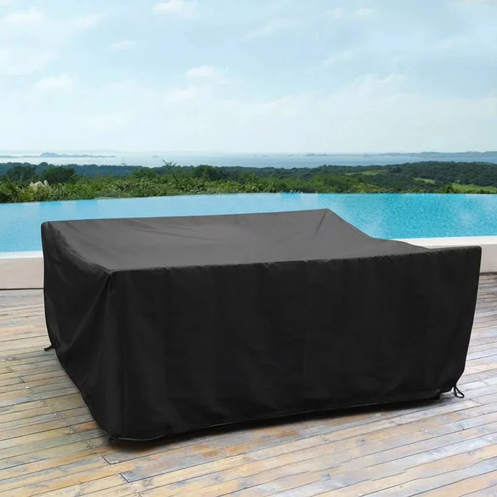 All-Weather Outdoor Sofa and Chair Cover for Weatherproofing